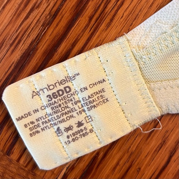 NWT Ambrielle Mystique Plunge Extreme Push Up Bra Women’s SZ 36DD in Celery - Picture 5 of 8